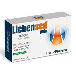 Lichensed pastiglie gola 16pas