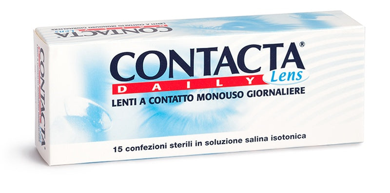 Lente a contatto monouso giornaliera contacta daily lens 15 -1,00 15 pezzi