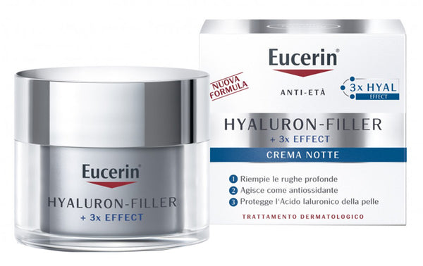 Eucerin crema hyaluron-filler notte 50 ml