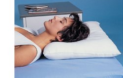 Cuscino cervicale cervisan antiallergico con imbottitura siliconata. sia la fodera traspirante che l