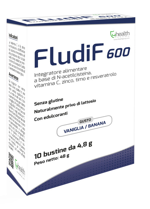 Fludif 600 vaniglia/ban 10bust