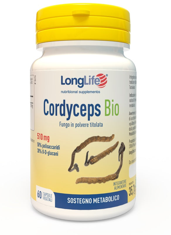Longlife cordyceps bio 60cps