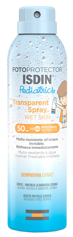 Fotoprotector ped trasparent sprat spf50 250 ml