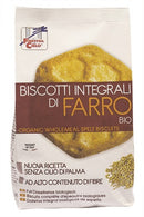 Fsc biscotti integrali di farro bioa ad alto contenuto di fibre con olio di girasole senza olio di p