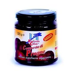 Composta di prugne bio con polpa di mela 320 g
