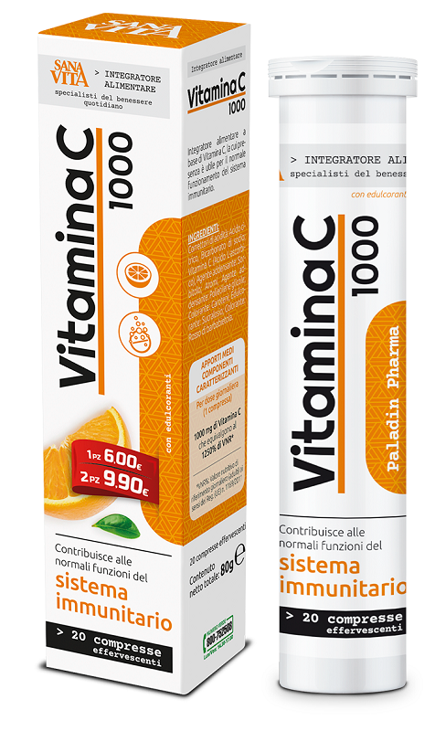 Sanavita vitamina c 20cpr effe