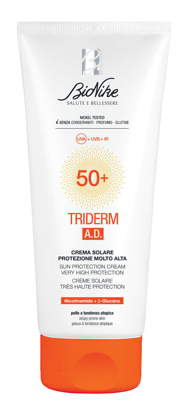 Triderm ad crema sol spf50+