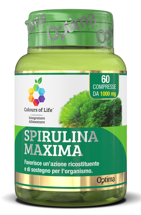 Spirulina maxima 60cpr colours