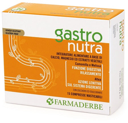 Gastro nutra 15 compresse masticabili