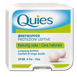 Tappo auricolare quies cera 8 paia