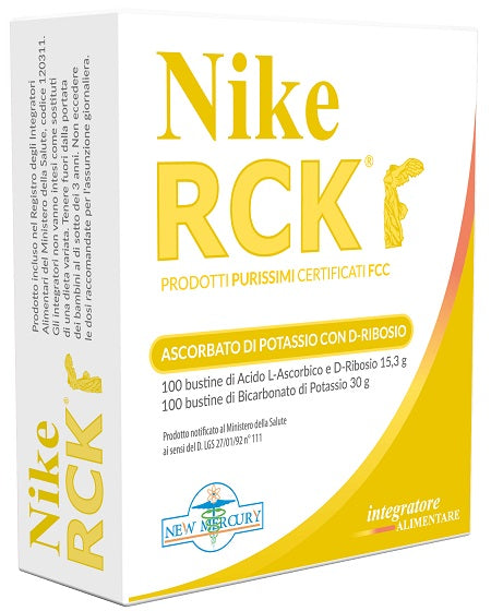 Nike rck ascorbato potassio + ribosio 200 bustine 45,30 g