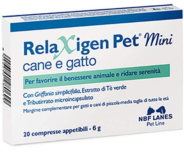 Relaxigen pet mini 20cpr