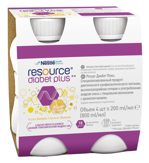 Resource diabet plus vaniglia