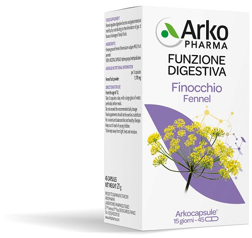 Arko capsule finocchio 45 capsule