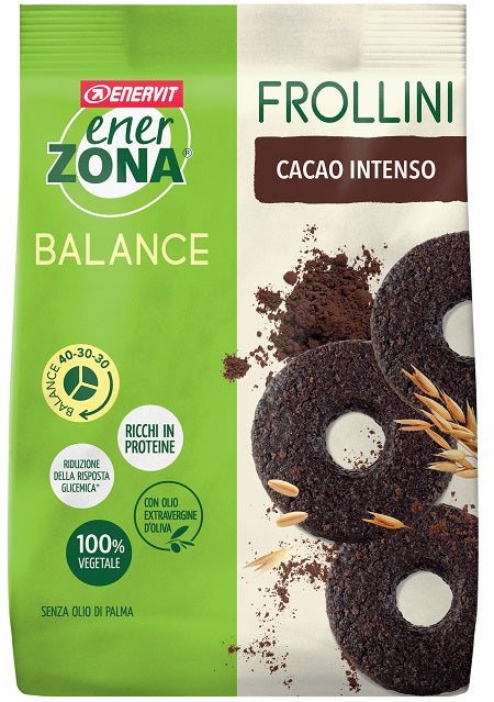 Enerzona frollini gusto fondente intenso 250 g