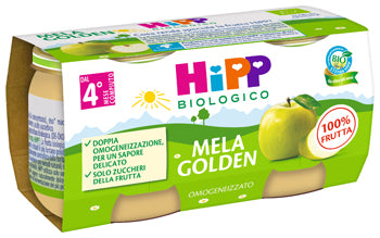 Hipp bio omog mela golden2x80g