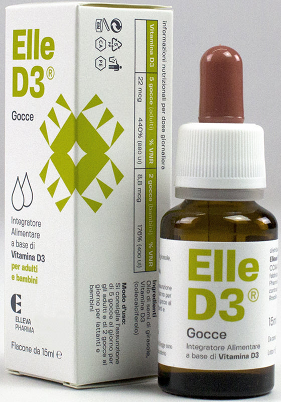 Elle d3 gocce 15ml