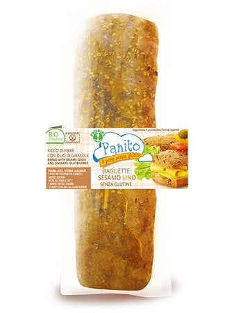 Panito baguette semi sesa/lino