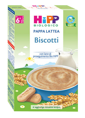 Hipp bio pap lattea bisc 250g