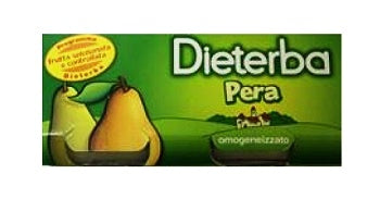 Dieterba omogeneizzato pera 3 pezzi 80 g