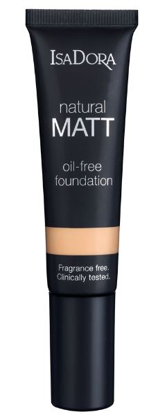Isadora natural matt oil free foundation 12