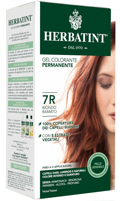 Herbatint 7r biondo ramato 150 ml