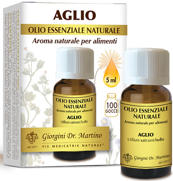 Aglio olio essenziale naturale