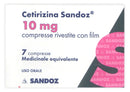 Cetirizina sand*7cpr riv 10mg