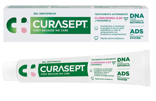 Curasept gel dentif ads dna as