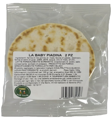 La baby piadina 2 x 50 g