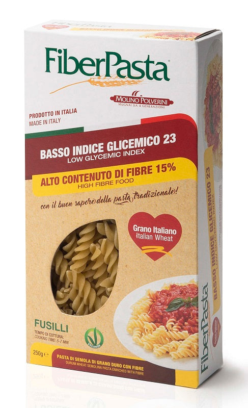 Fiberpasta fusilli basso indic