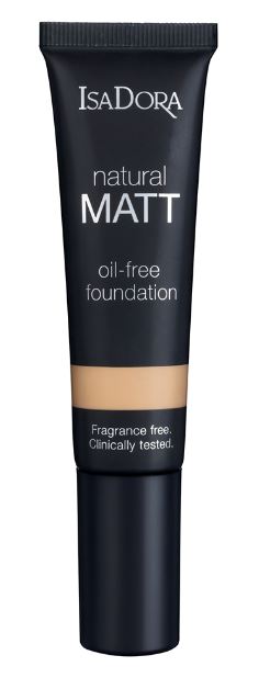 Isadora natural matt oil free foundation 16