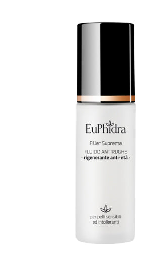 Euphidra filler suprema fluido antirughe pelli sensibili intolleranti flacone 30 ml