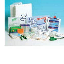 Astuccio pronto soccorso dinamic pronto per l'uso per tutte le esigenze di sicurezza e di prevenzion