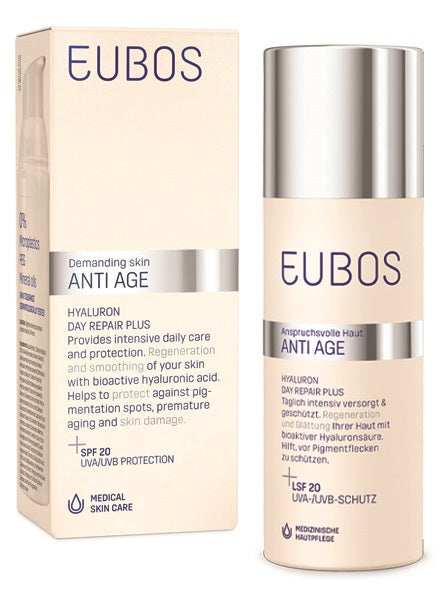 Eubos hyaluron repair&protect spf 20 50 ml