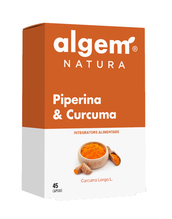 Piperina & curcuma 45cps
