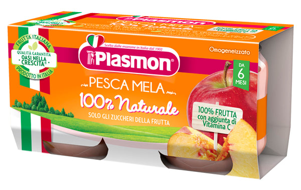 Plasmon omog pesca 2x104g