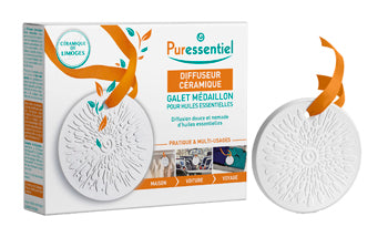 Puressentiel diffusore in ceramica medaglione