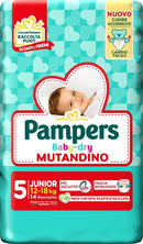 Pampers bd mut junior sp 14pz