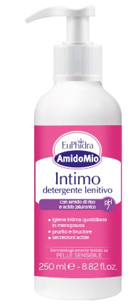 Euphidra amidomio intimo detergente lenitivo ph 7 250 ml