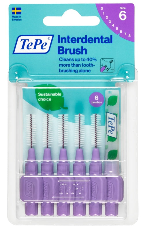Tepe scovolino viola 1,1mm 6pz