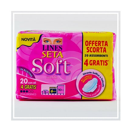Lines seta soft ali 16+4pz