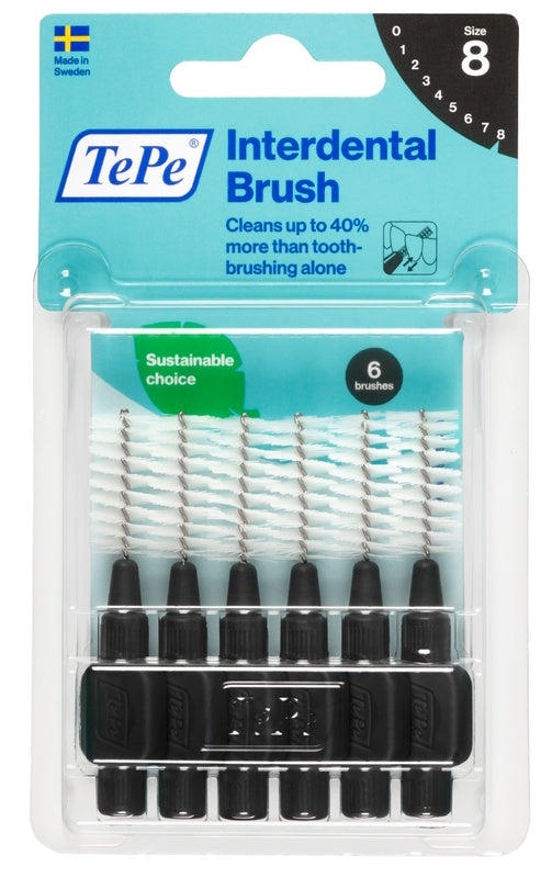 Tepe scovolino nero 1,5mm 6pz