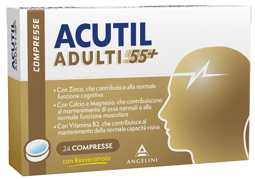 Acutil adulti 55+ 24cpr