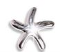 Orecchini sterili bjt944 metal sea star