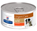 Prescription diet canine feline urgent care a/d 156 g