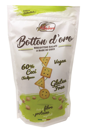 Botton d'oro biscotti sal ceci