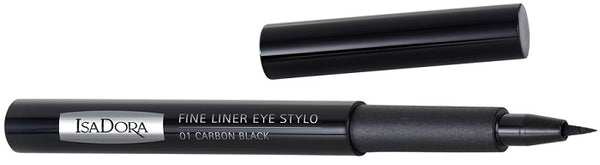 Isadora fine liner eye stylo 01 carbon black