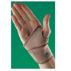 Polsiera in neoprene oppo. attenua il dolore e sostiene l'articolazione del polso con una leggera pr