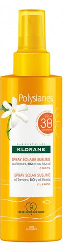 Klorane spray sol subl spf30
